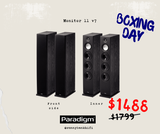 <B>Paradigm Floor Standing Speakers Monitor 11 v7 (Black) <Display></b>