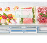 <b>Hitachi 735Ltr Black Glass RZX740KAXK(DISPLAY)$4688, Mirro Glass RZX740KAX-$4888 - Made in Japan French Door Series Refrigerator</b>