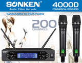 <b>Sonken WM4000D Commercial Wireless Mic</b>